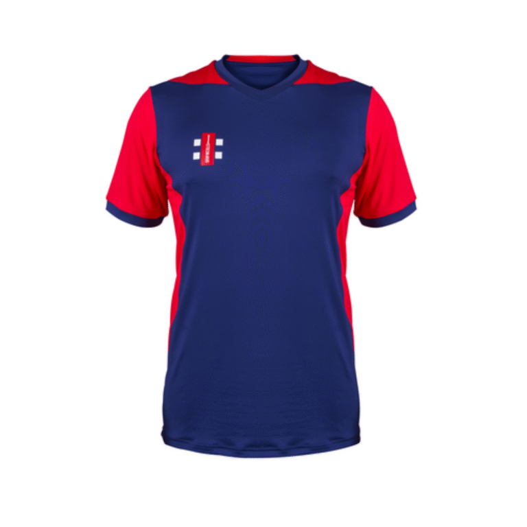 T20 Short Sleeve Adult Shirt Navy / Red